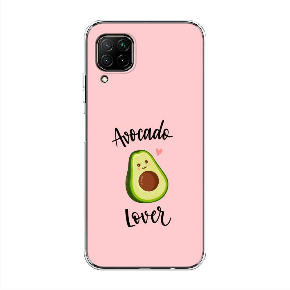 

Чехол на Huawei Nova 6 SE "Avocado lover", Розовый;зеленый, 611750-6