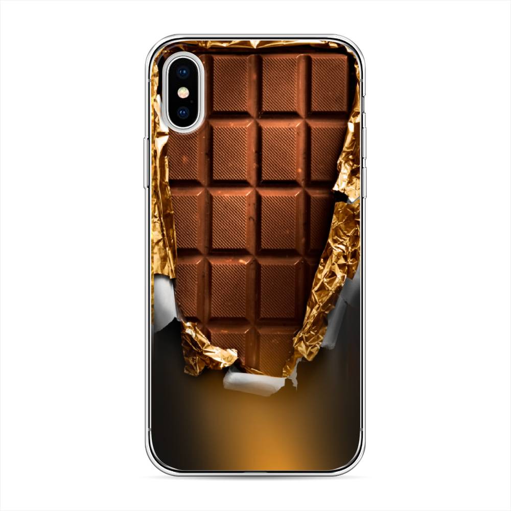 

Чехол Awog на Apple iPhone XS (10S) / Айфон XS (10S) "Шоколадка", 11850-10