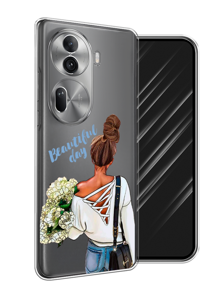 

Чехол Awog на Oppo Reno 11 Pro (Global) "Beautiful day vector", Коричневый;белый;зеленый, 2515950-1