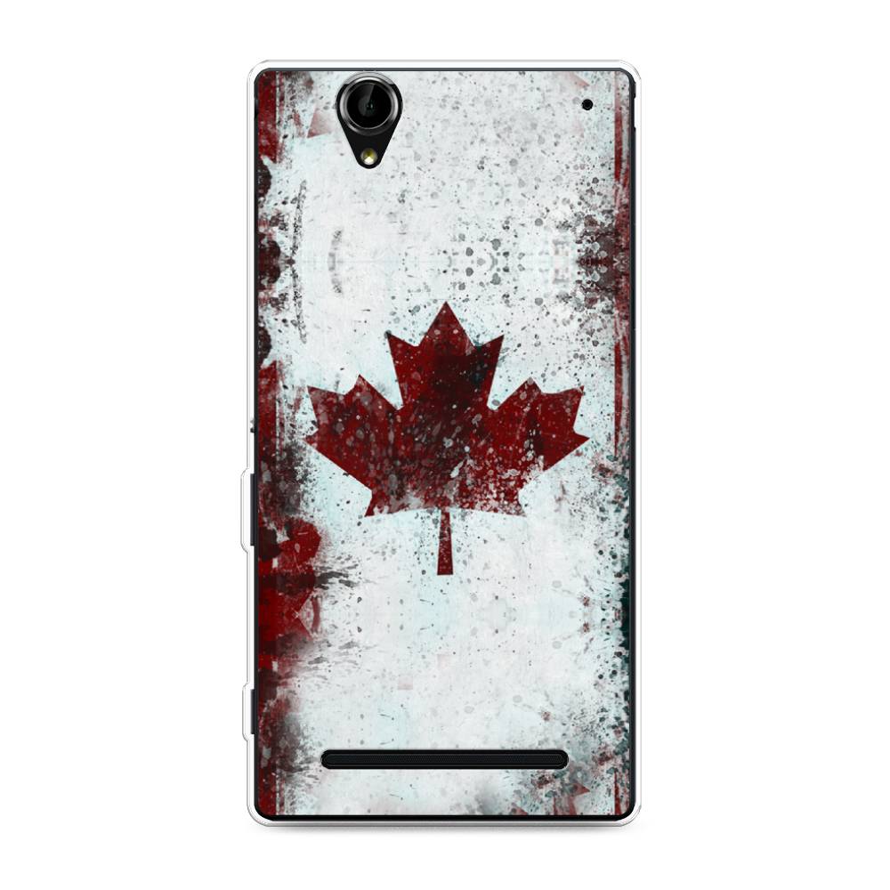 

Чехол Awog на Sony Xperia T2 Ultra "Канада", Разноцветный, 50950-5