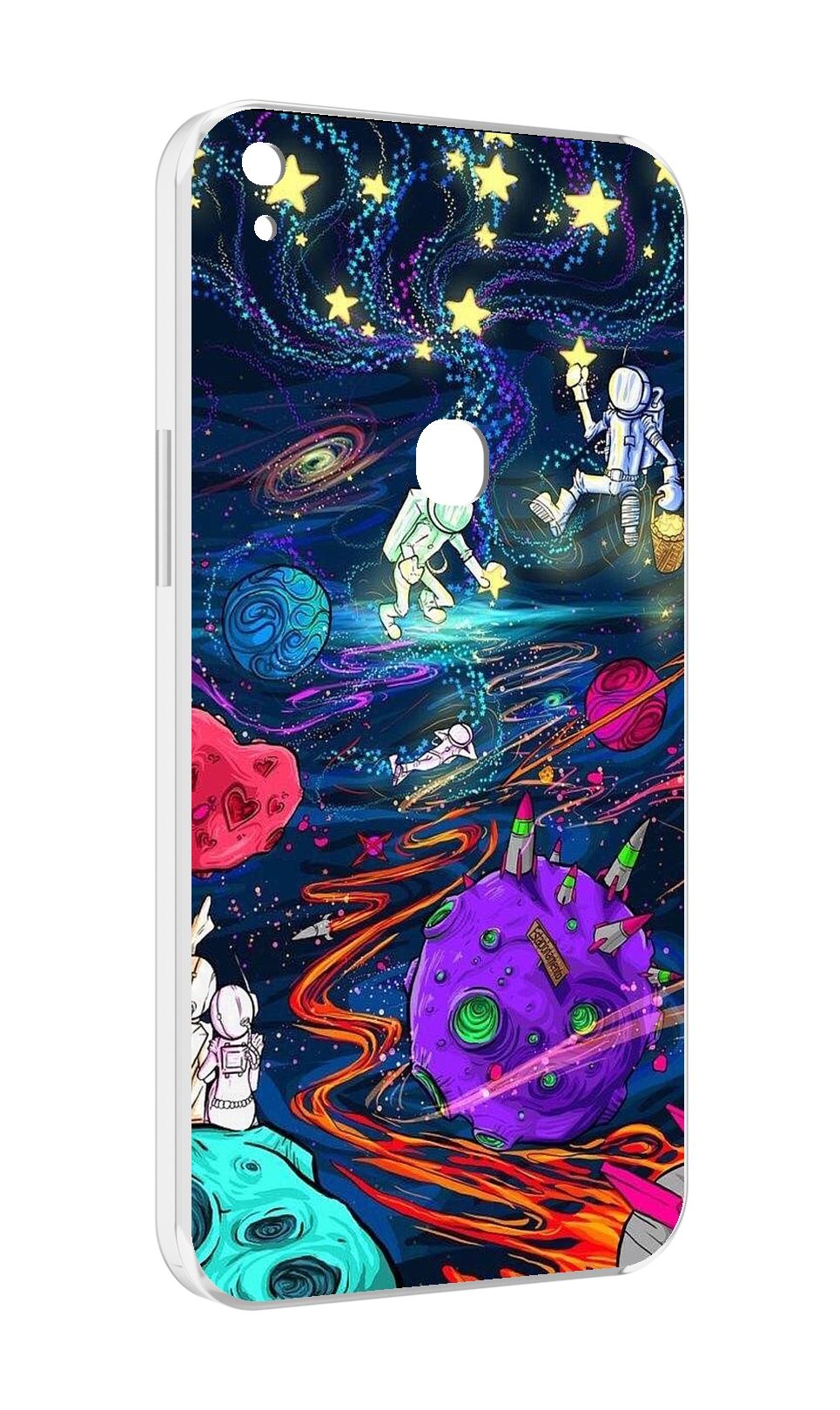 

Чехол MyPads красочный космос для Alcatel SHINE LITE 5080X 5.0, Прозрачный, Tocco