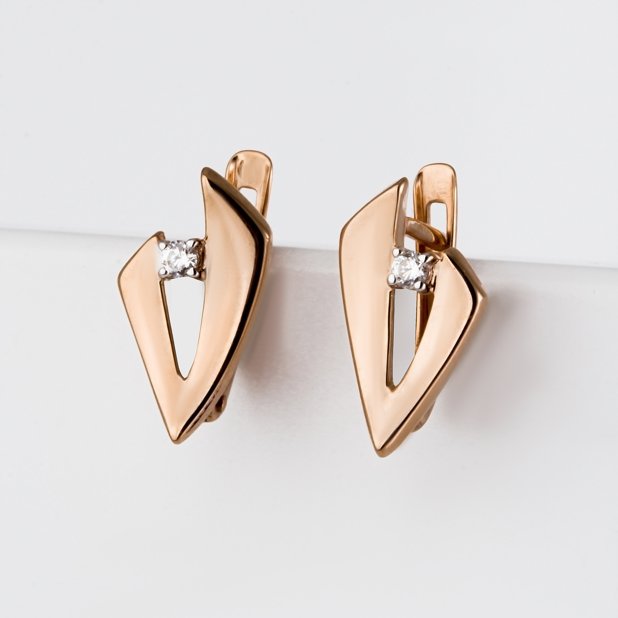 

Серьги из золота с фианитом НАШЕ ЗОЛОТО 9Л2000179, 9Л2000179