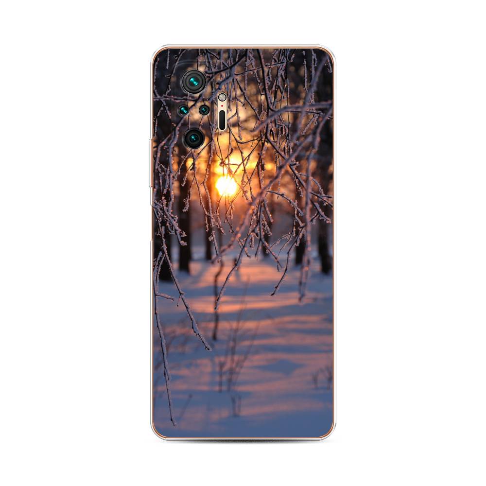 

Чехол для Xiaomi Redmi Note 10 Pro "Зима 7", Оранжевый;розовый;черный, 310050-2
