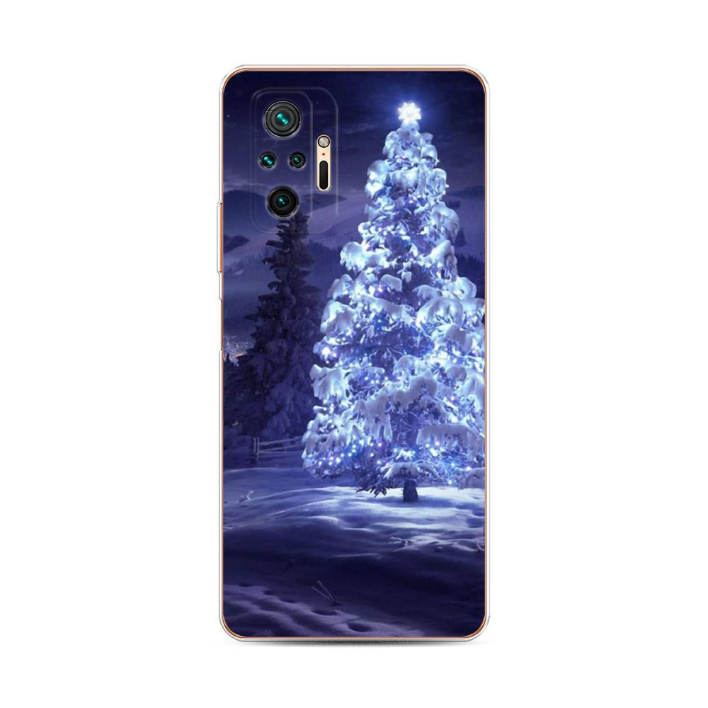 

Чехол для Xiaomi Redmi Note 10 Pro "Зима 4", Синий;черный;белый, 310050-2