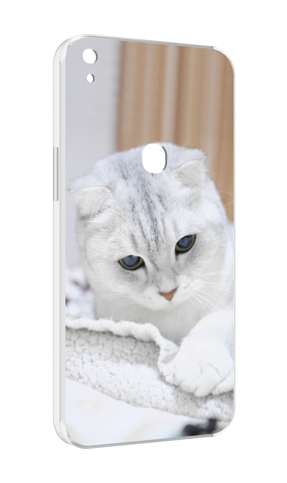 

Чехол MyPads кошка чаузи для Alcatel SHINE LITE 5080X 5.0, Прозрачный, Tocco