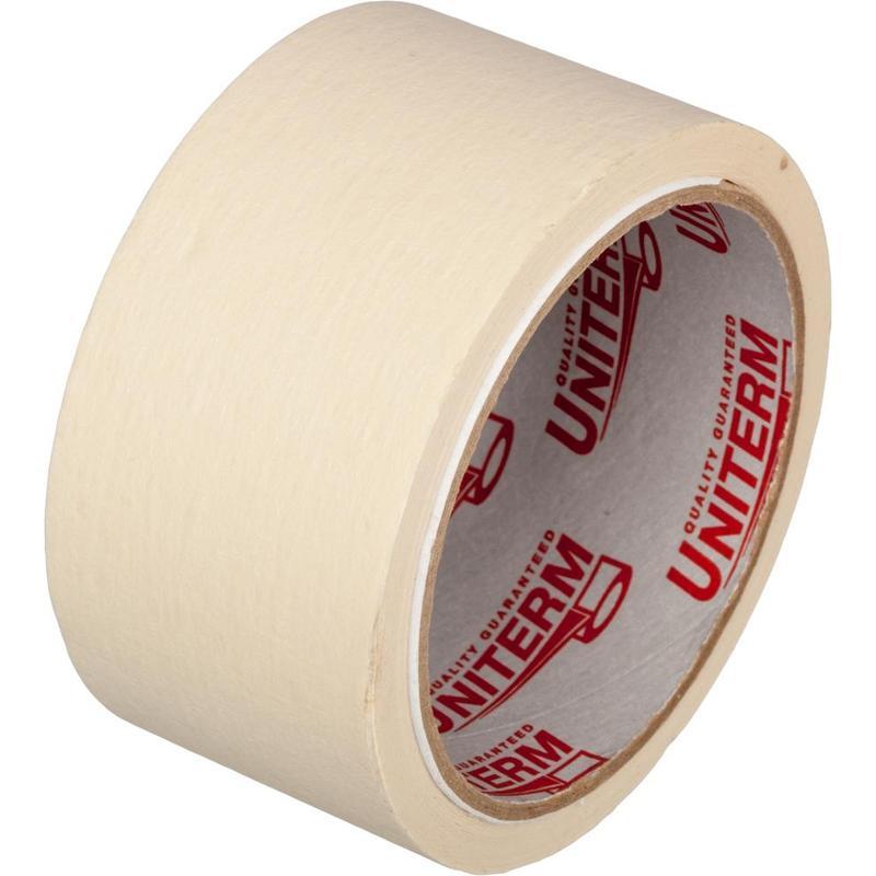 

Клейкая лента малярная Uniterm 48мм x 19м 6шт, Желтый
