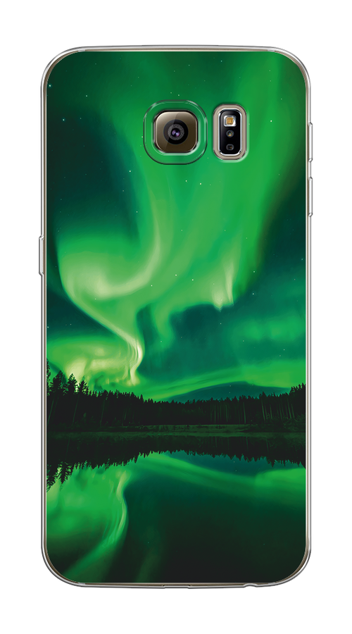 

Чехол Awog на Samsung Galaxy S6 edge "Ночные пейзажи 7", Зеленый;черный, 24450-4