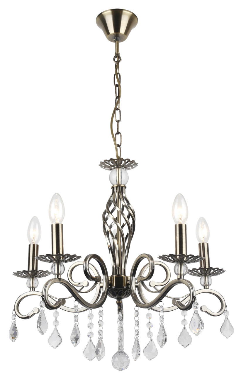 

Подвесной светильник Escada Brilliant 5082/5S E1440W Antique Brass