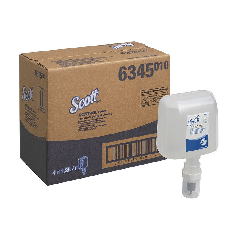 Картридж с жидким мылом пенным KK Kleenex Scott Control 4кассеты 12л 6345 12545₽