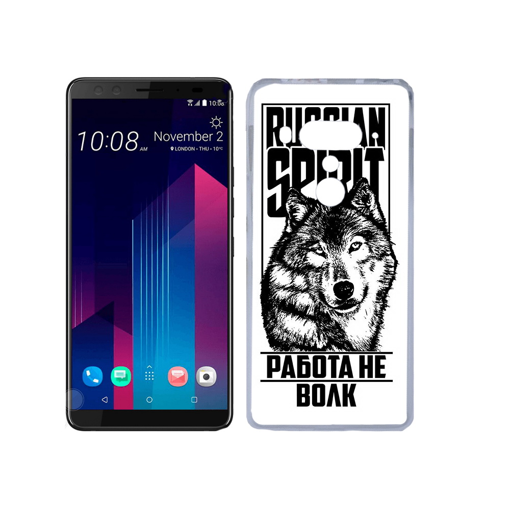 

Чехол MyPads Tocco для HTC U12+ работа не волк, Прозрачный, Tocco