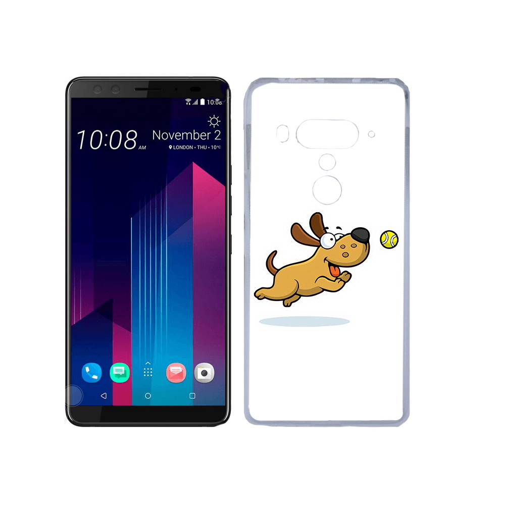 

Чехол MyPads Tocco для HTC U12+ пёсик, Прозрачный, Tocco