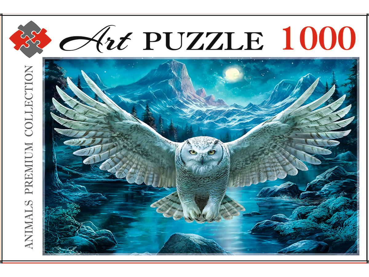 

Пазлы 1000 Artpuzzle "Полет ночной совы", Ф1000-0568