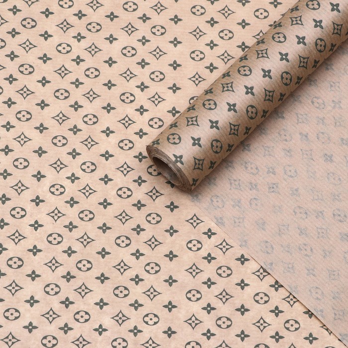 

Бумага упаковочная крафт"Louis" 40г/м2,0,6 x 10м