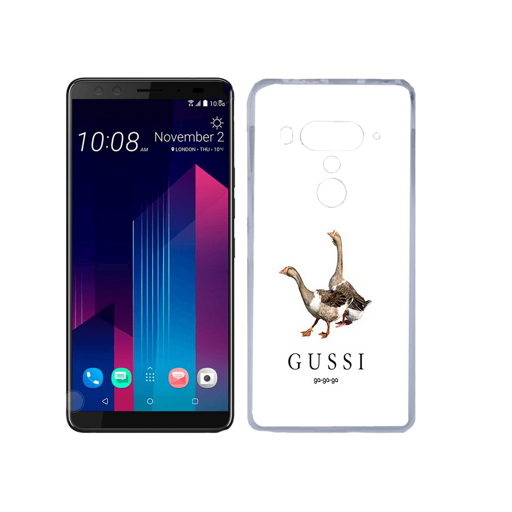 

Чехол MyPads Tocco для HTC U12+ Гусси бренд, Прозрачный, Tocco