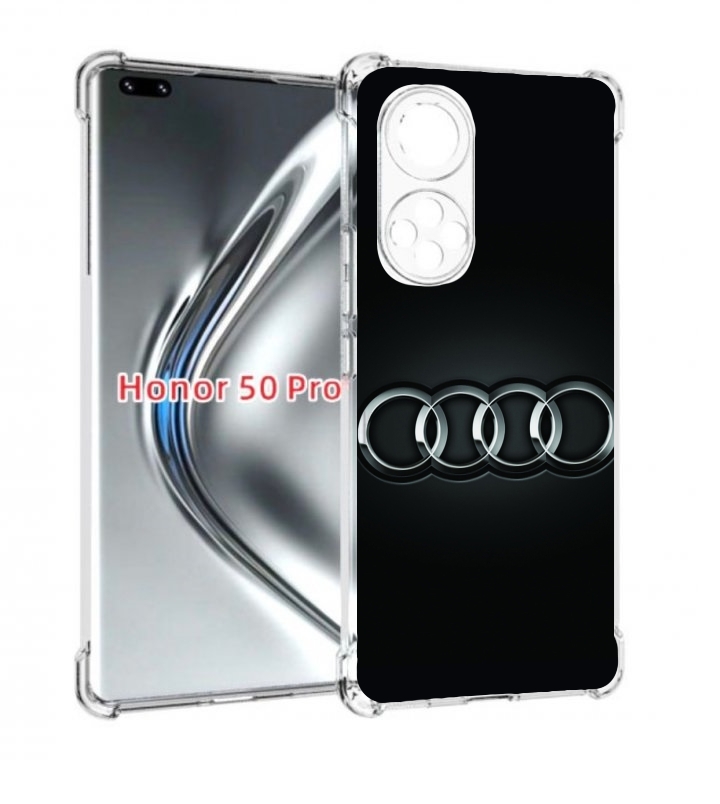 

Чехол бампер MyPads ауди audi 2 для Honor 50 Pro/Nova 9 P, Прозрачный, Tocco