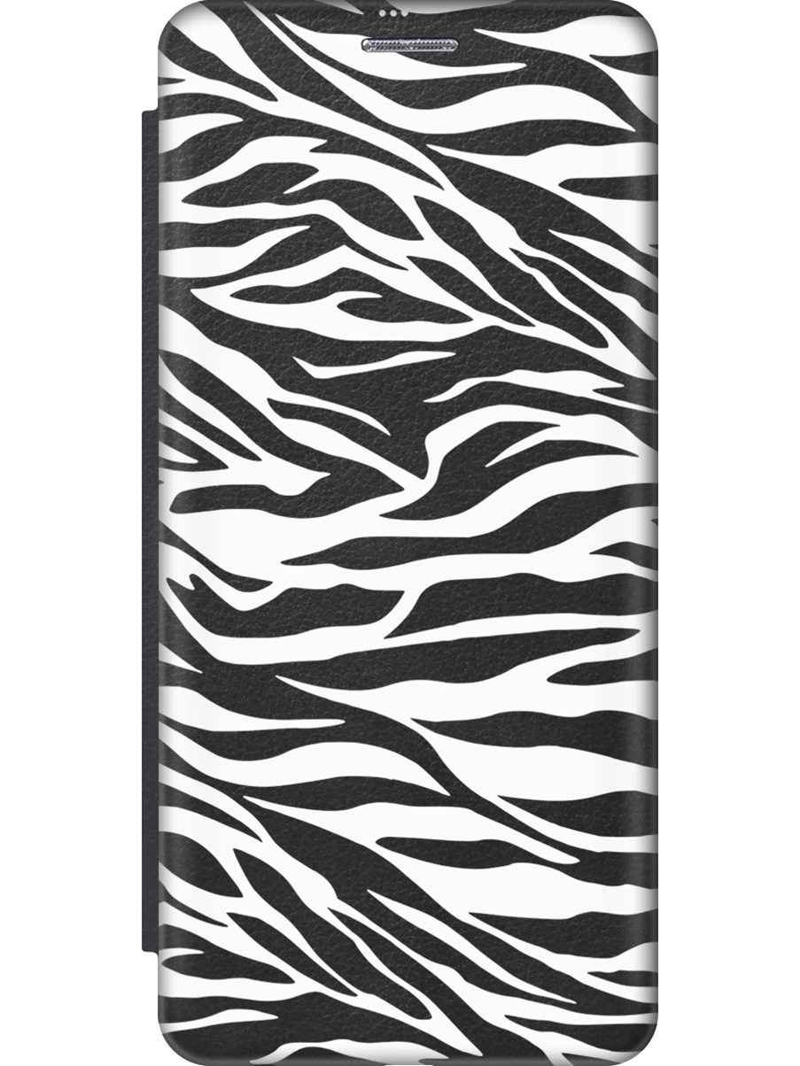 

Чехол-книжка на Samsung Galaxy A54 5G с рисунком "Паттерн зебры" черный, 20001383