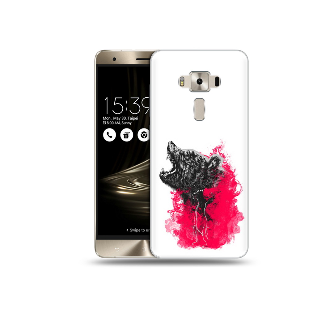 

Чехол MyPads Tocco для Asus ZenFone 3 медведь в дымке, Прозрачный, Tocco