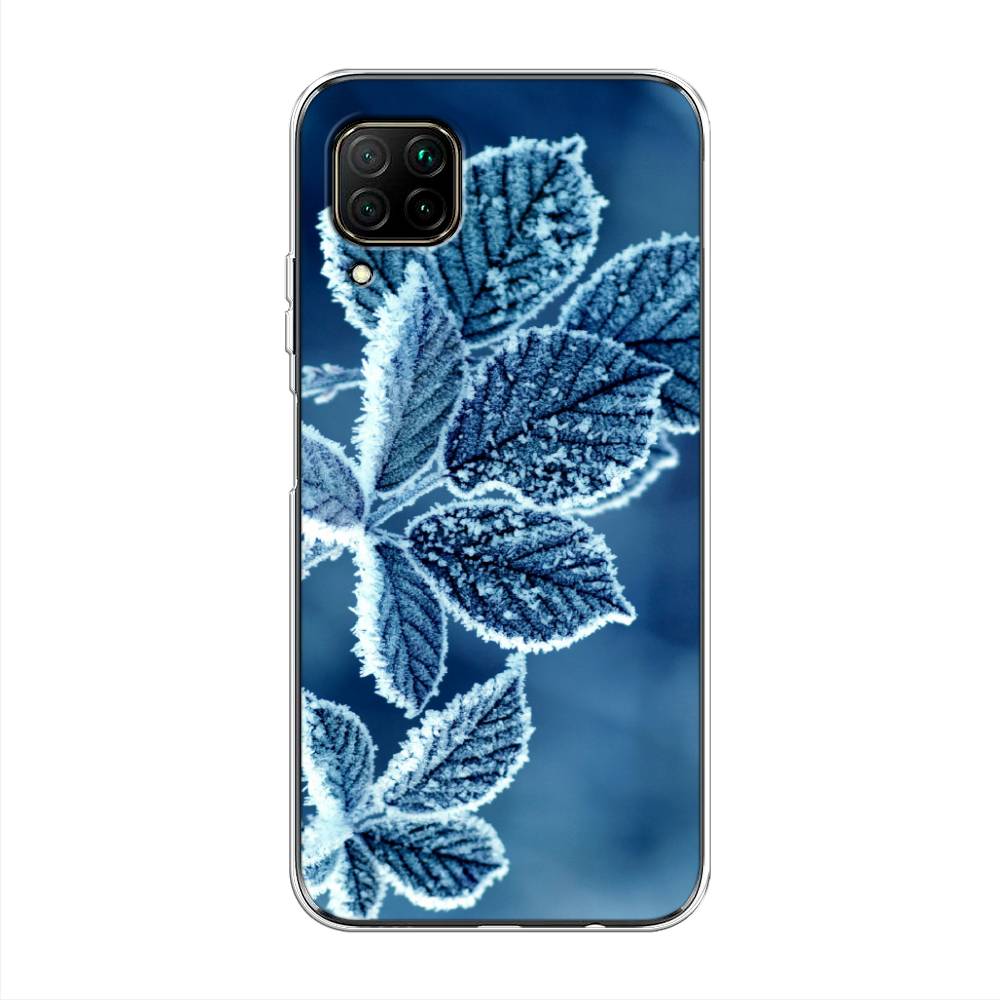 

Чехол на Huawei P40 Lite "Зима 6", Голубой;белый, 611650-2