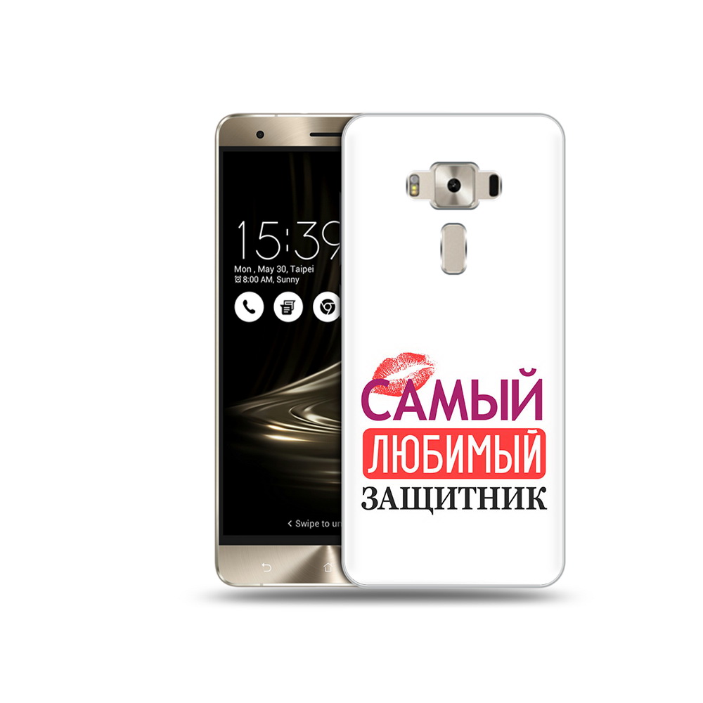 

Чехол MyPads Tocco для Asus ZenFone 3 любимый защитник, Прозрачный, Tocco