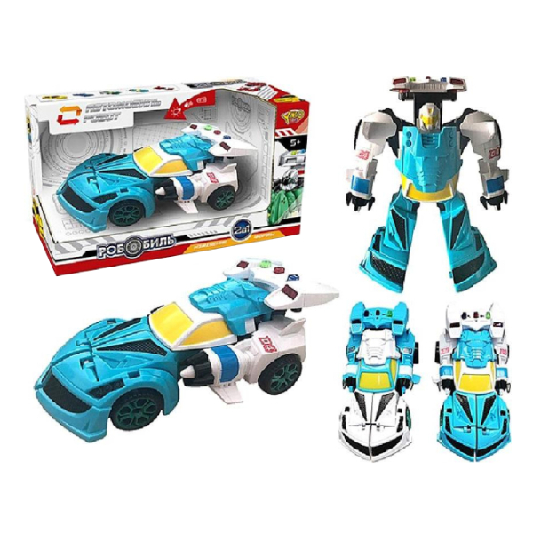 

Игровая фигурка Наша Игрушка Машина-робот трансформер M1343-4