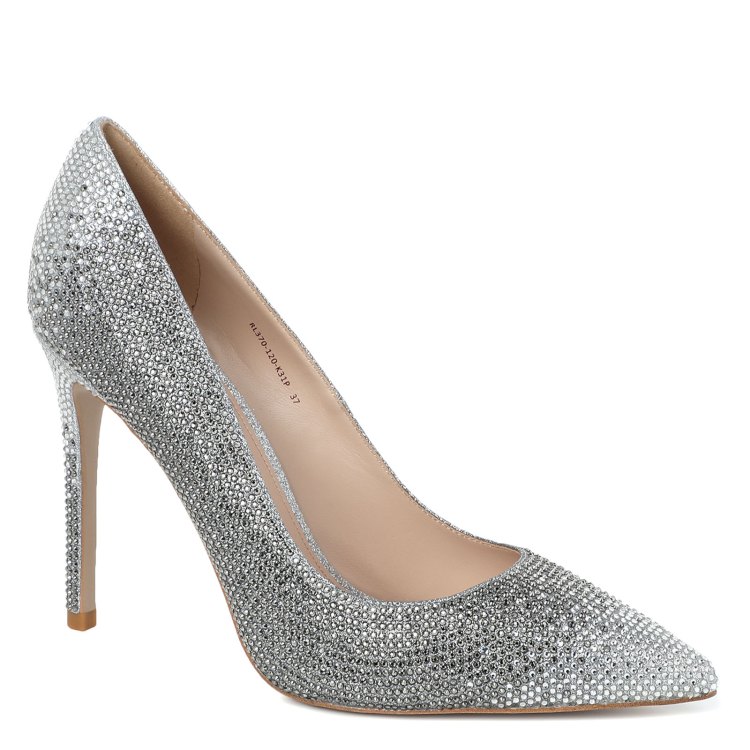 

Туфли женские Tendance RL370-120 серебристые 35 EU, Серебристый, RL370-120