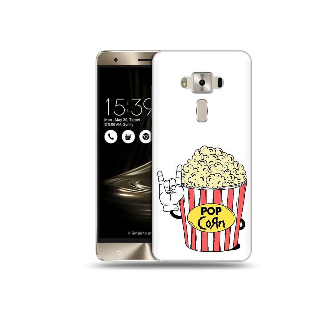 

Чехол MyPads Tocco для Asus ZenFone 3 крутой попкорн, Прозрачный, Tocco