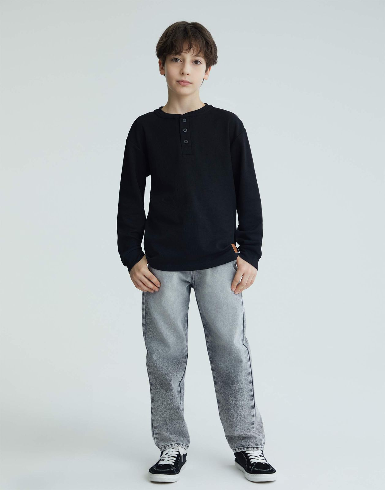 

Джинсы для мальчика Gloria Jeans BJN017201 серый /серый-айс/ 14+/176, BJN017201