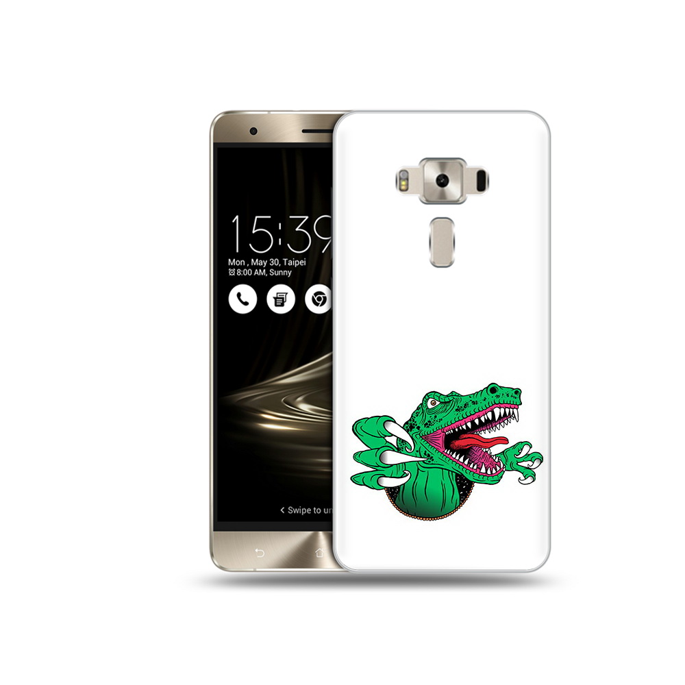 Чехол MyPads Tocco для Asus ZenFone 3 крокодил