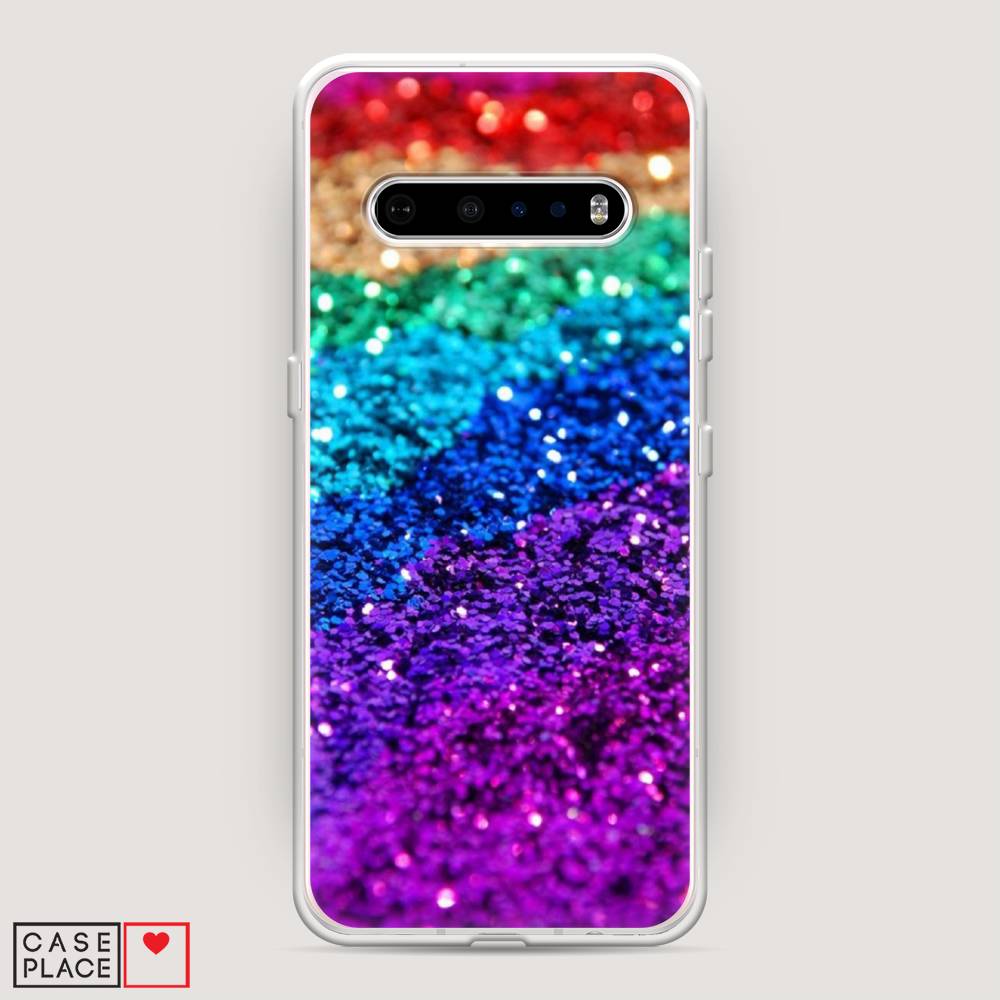 

Чехол Awog "Блестящая радуга рисунок" для LG V60 ThinQ 5G, 84250-3