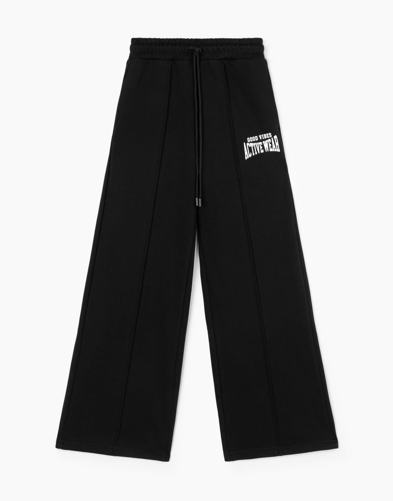 

Спортивные брюки для девочки Gloria Jeans GAC024573 черный 6-8л/128, GAC024573