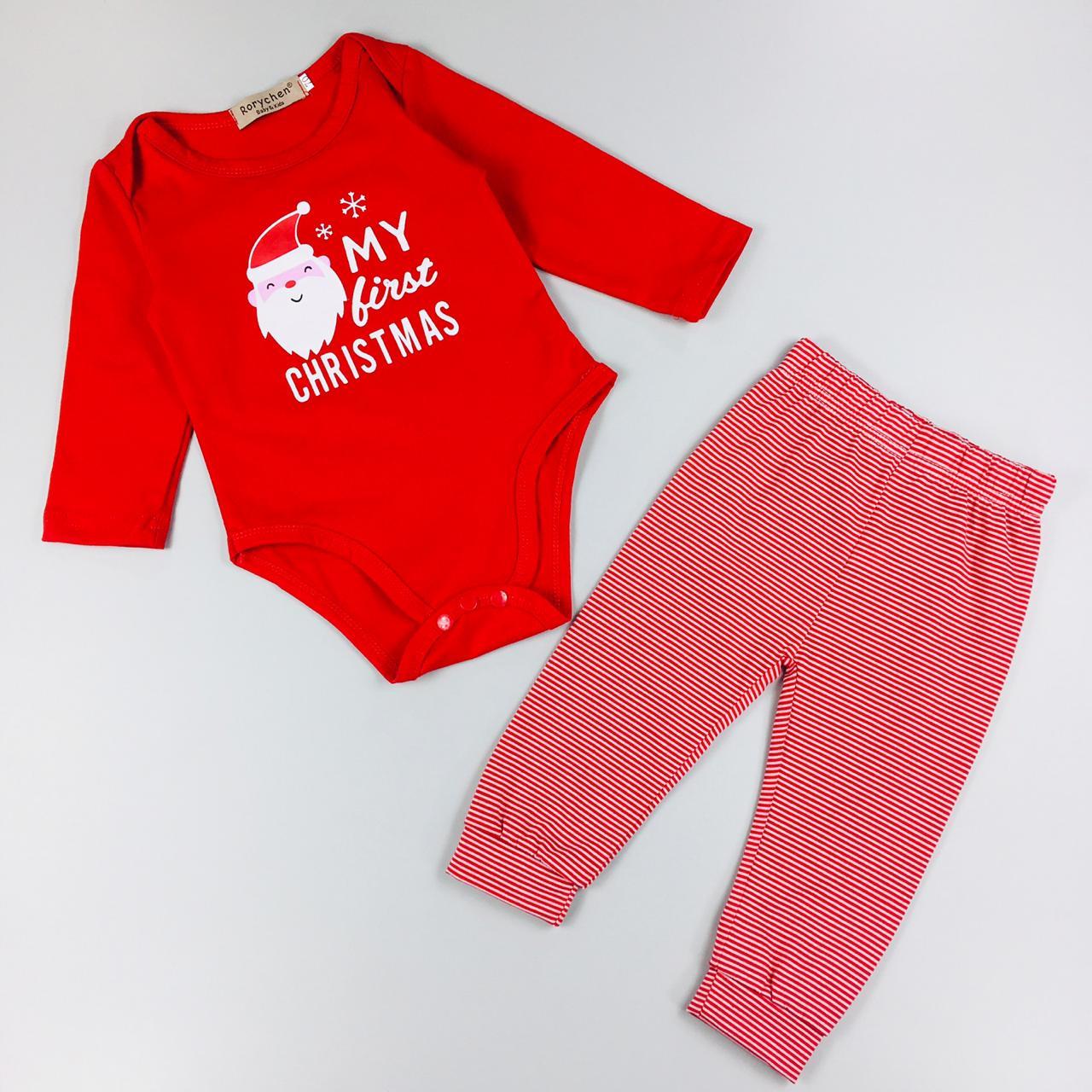 

Новогодний комплект одежды Roychen My first christmas, р. 80, GG00486