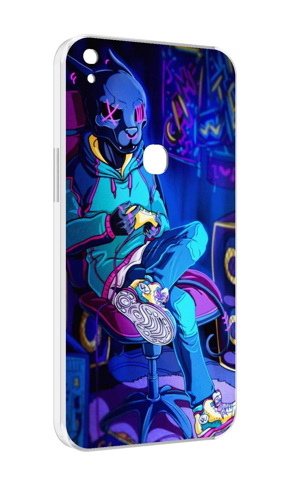 

Чехол MyPads киберпанк игрок для Alcatel SHINE LITE 5080X 5.0, Прозрачный, Tocco