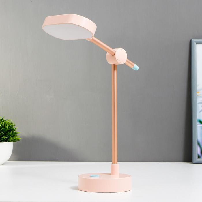 

Лампа настольная сенсорная 16484/1PK LED 3,5Вт USB АКБ розовый 10х12х37,5 см