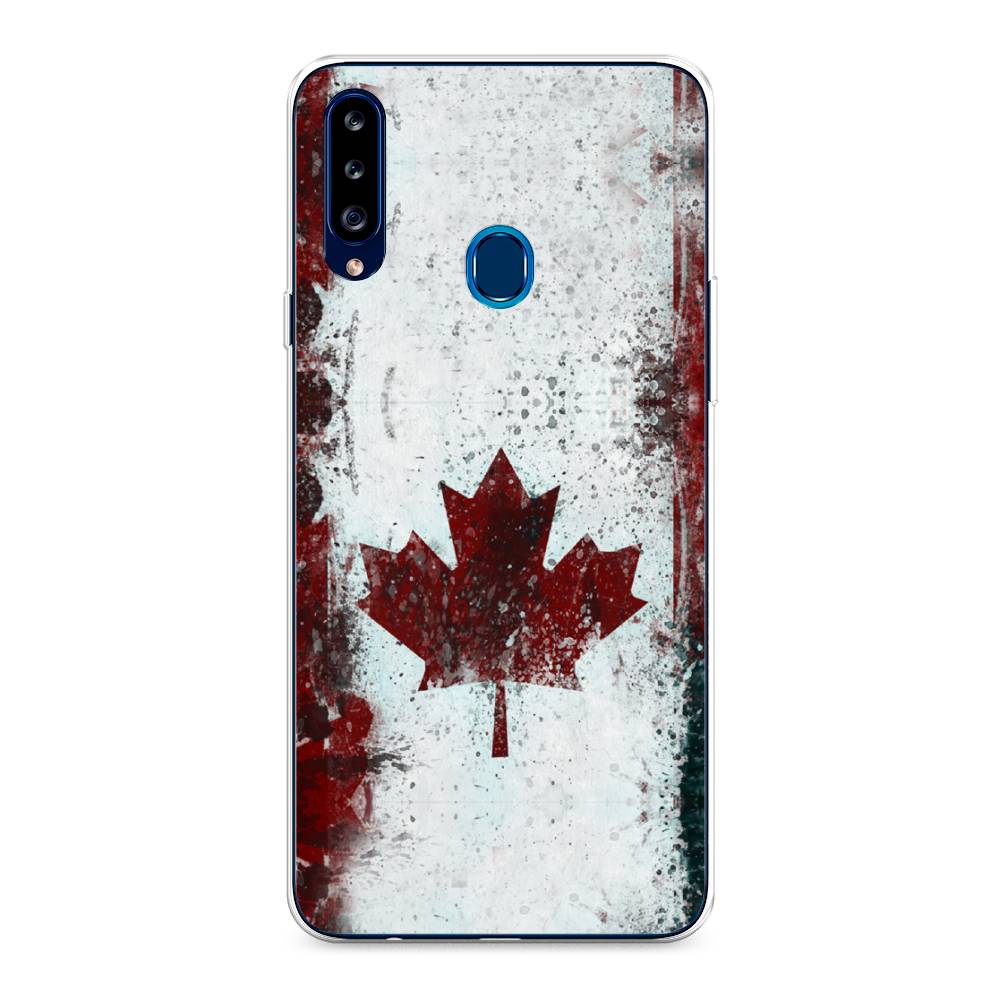 

Чехол Awog на Samsung Galaxy A20s / Самсунг A20s "Канада", Разноцветный, 2100850-5