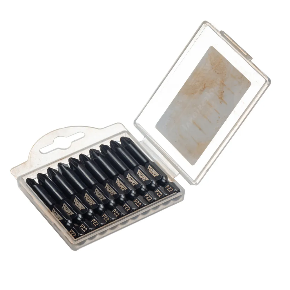 Бита WURZ намагниченная PZ2 x 50мм 10шт.