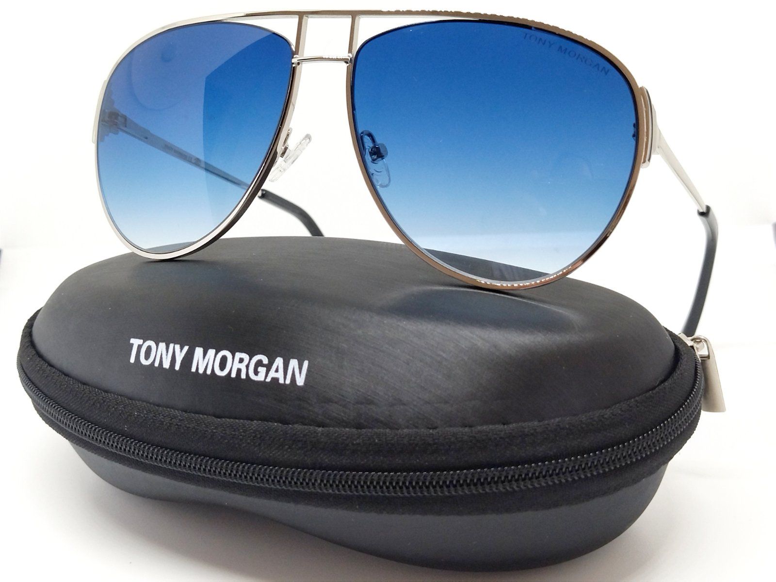 

Солнцезащитные очки унисекс Tony Morgan 9807 синие, 9807
