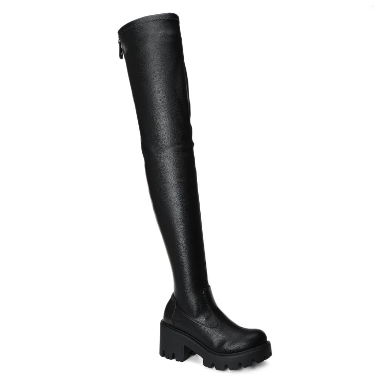

Ботфорты женские Giovanni Fabiani Trend W23144 черные 36 EU, Черный, W23144