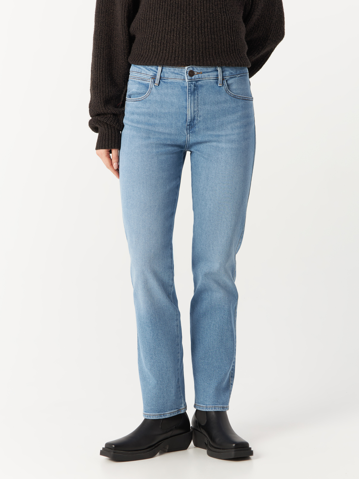 

Джинсы женские Wrangler W28TXR44 голубые 28/32, Голубой, W28TXR