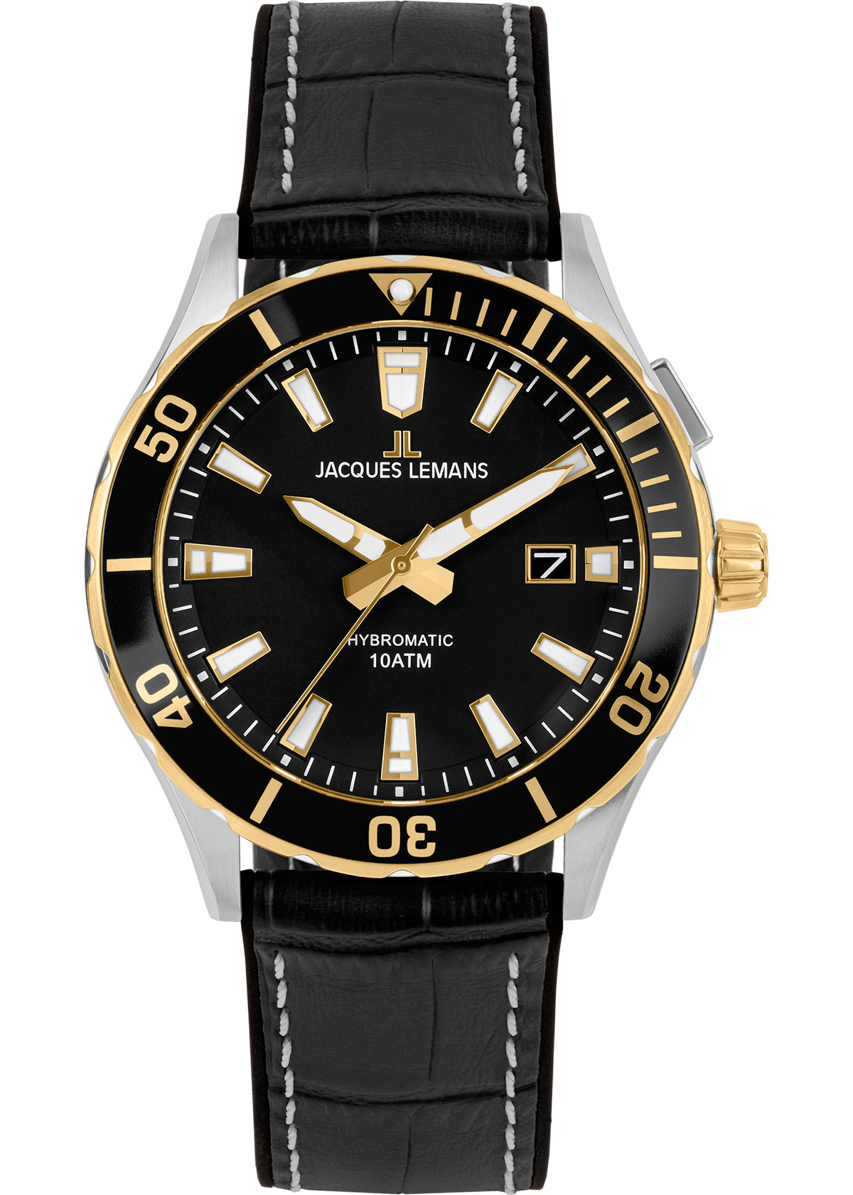 

Наручные часы мужские Jacques Lemans 1-2131C черные, 1-2131C