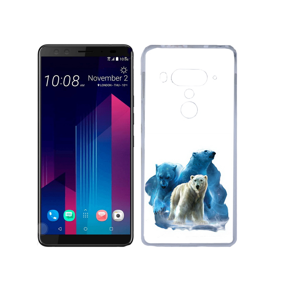 

Чехол MyPads Tocco для HTC U12+ полярный медведь, Прозрачный, Tocco