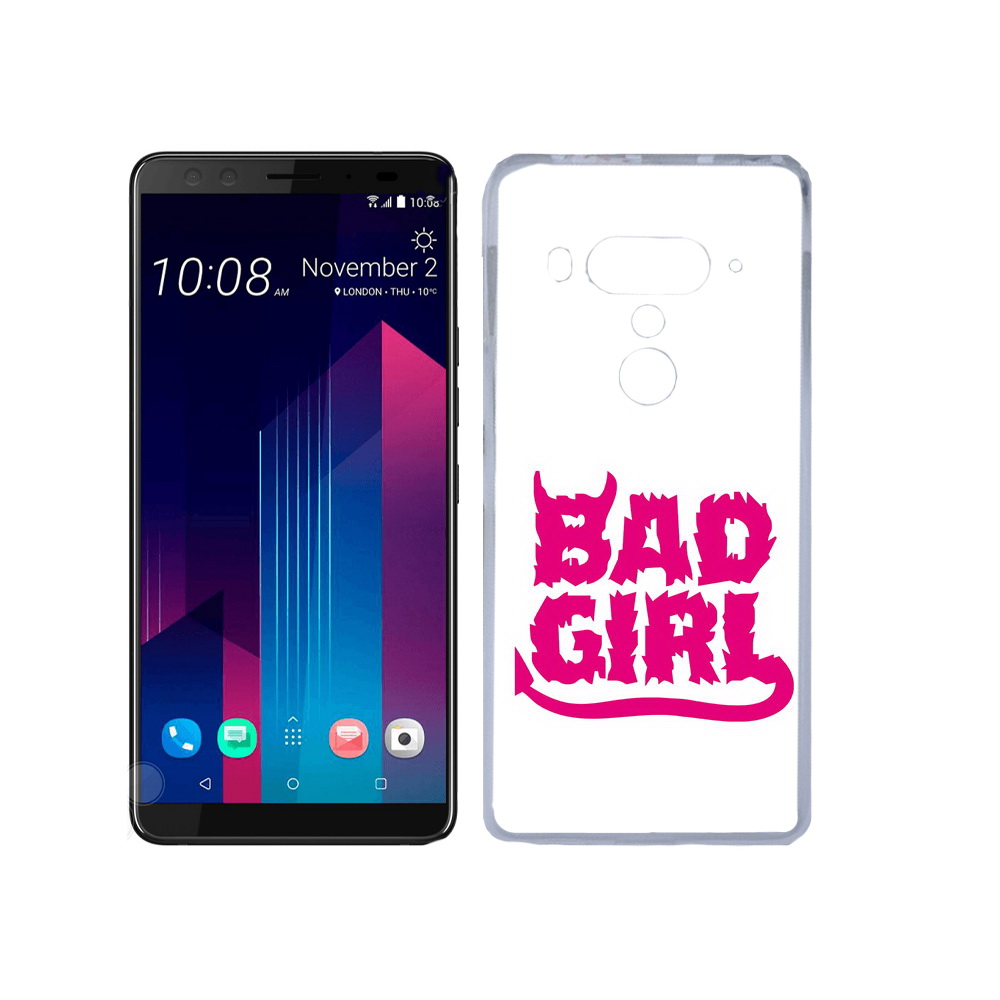 

Чехол MyPads Tocco для HTC U12+ плохая девочка, Прозрачный, Tocco