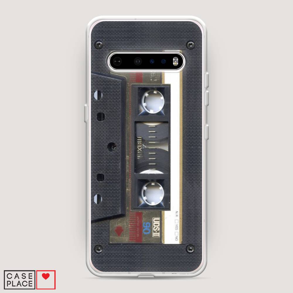 

Чехол Awog на LG V60 ThinQ 5G "Пленочная кассета", Серый;белый, 84250-9