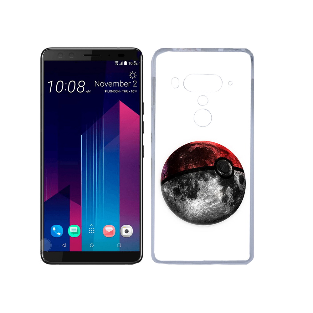 

Чехол MyPads Tocco для HTC U12+ планета покебол, Прозрачный, Tocco