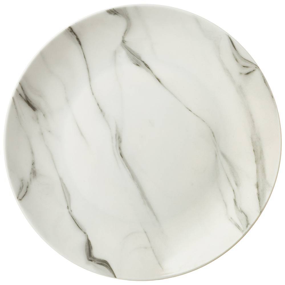 

Набор из 4 тарелок десертных Lefard "Bianco Marble" 20,5 см, Белый