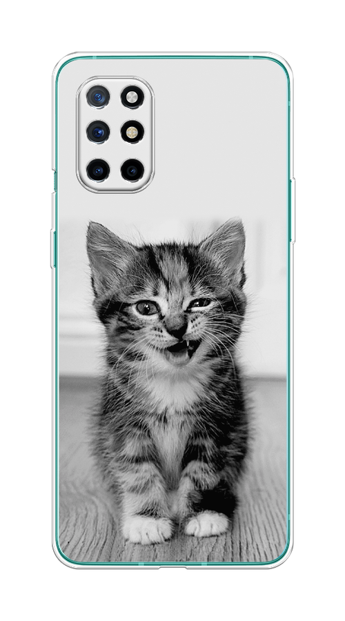 

Чехол Awog на OnePlus 8T / ВанПлас 8T "Подмигивающий котенок", Черный;серый, 151150-1