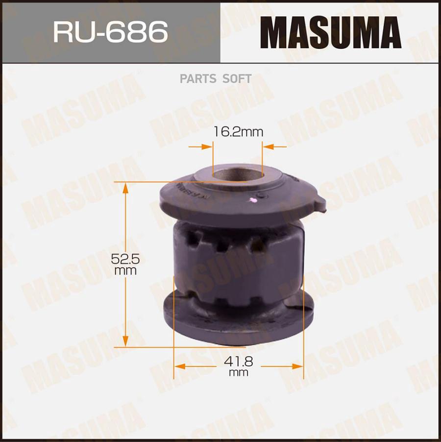 

RU-686_сайлентблок передн. переднего рычага Mazda CX-5/3/6 11>
