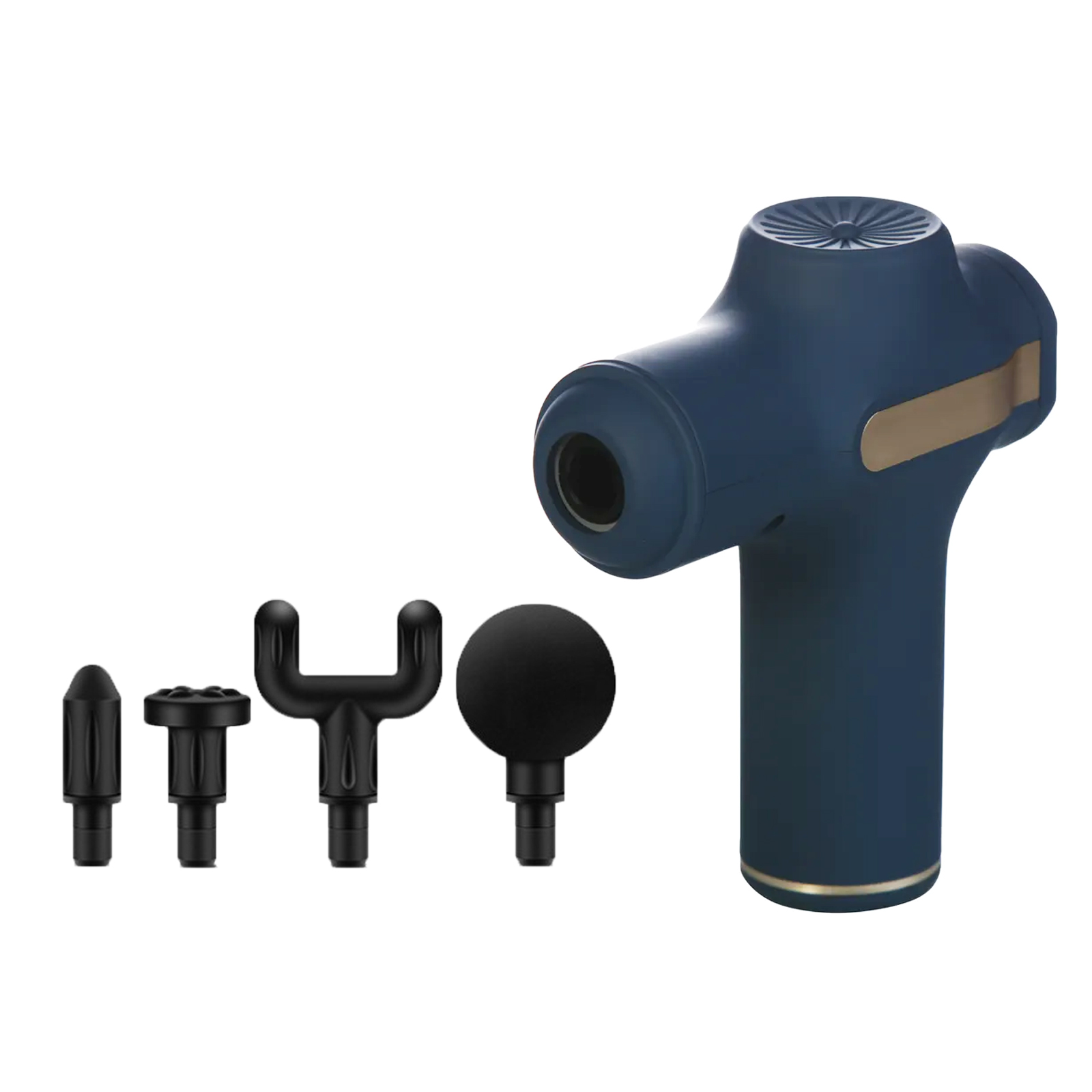 

Перкуссионный массажер MINI FASCIAL GUN HS-007, синий, Gun-HS-007