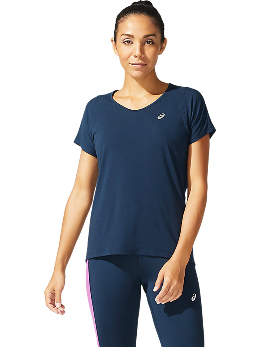 

Футболка женская Asics 2012A981-402 синяя M, 2012A981-402