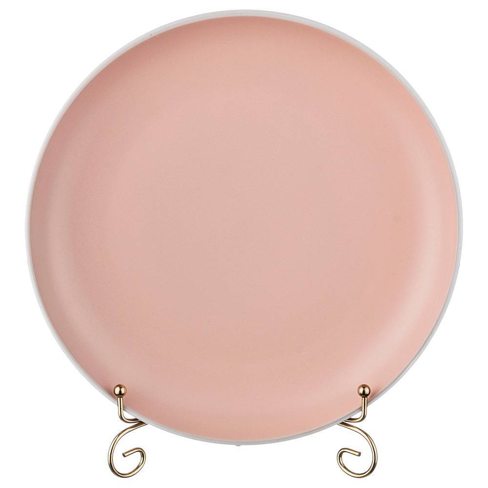 

Набор из 4-х тарелок Lefard "Pandora pink" диаметр 27 см, Розовый
