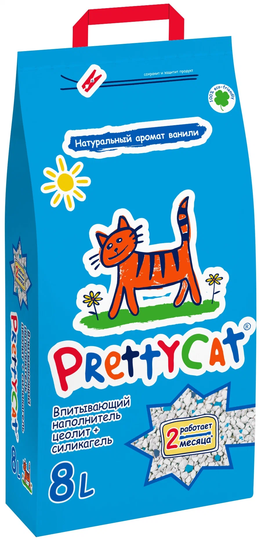 Наполнитель PrettyCat Aroma Fruit впитывающий, 4 кг